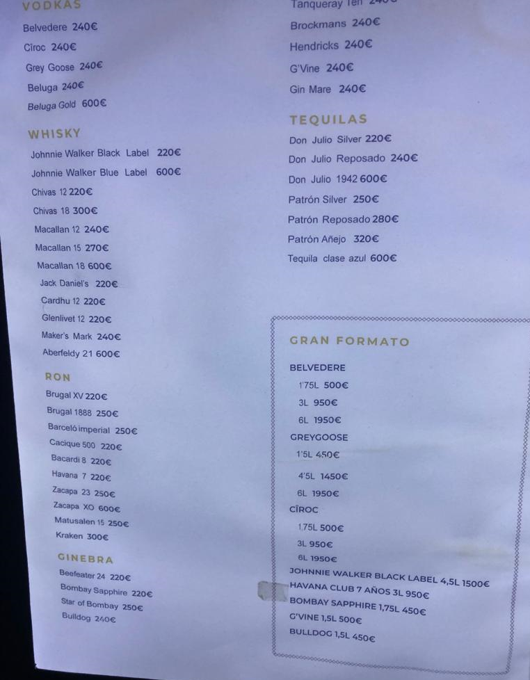 Oh My Club Letter bottles price